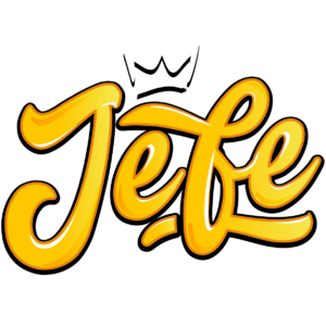 Logo Jefe Burger blanc